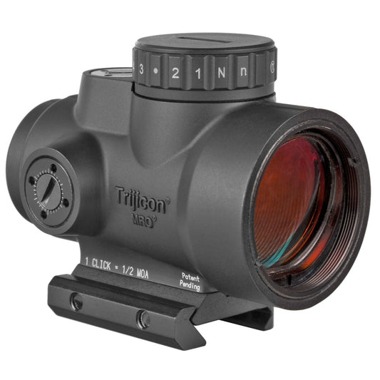 TRIJICON 1x25 MRO HD 68 MOA Reticle w/ 2.0 MOA Dot; Low Mount AC32067