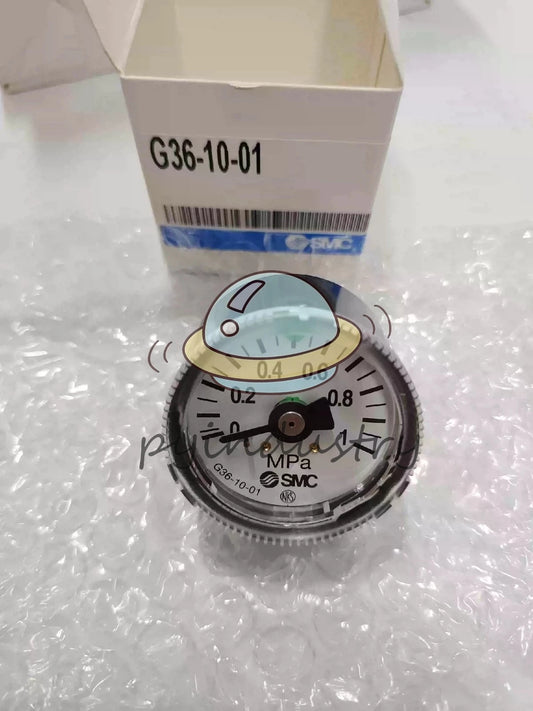 1 PC SMC Pneumatic Pressure Gauge G36-10-01 Express shipping