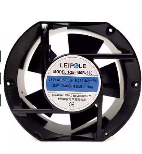 LEIPOLE F2E-150B-230 230VAC 0.28A 38W Axial Cooling Fan