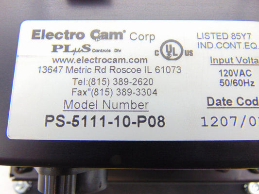 ELECTRO CAM PS-5111-10-P08 SWITCH - ELECTRO