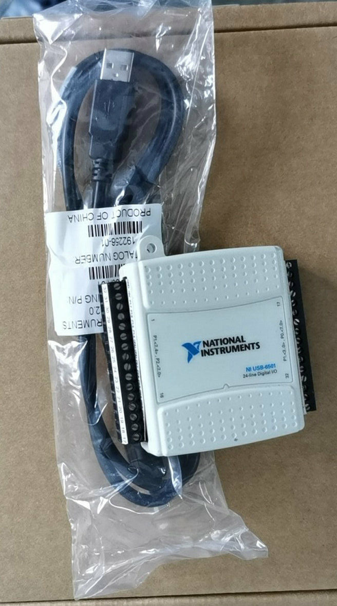 National Instruments USB-6501 DAQ Card - DIO Module for DAQ and IO Applications - High-Speed Data Acquisition - NATIONAL INSTRUMENTS