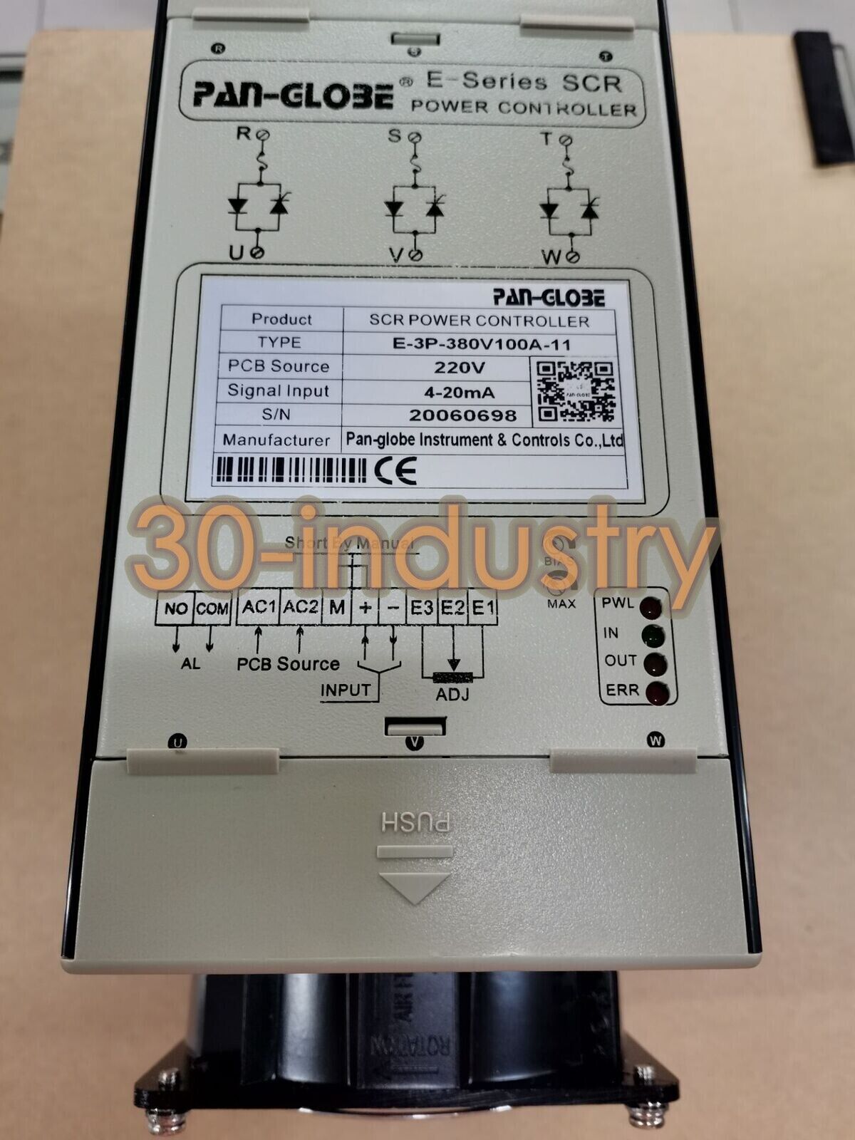 1pcs PAN-GLOBE E-3P380V100A-11 SCR power controller E-3P380V100A-11 3P380V100A - KOEED
