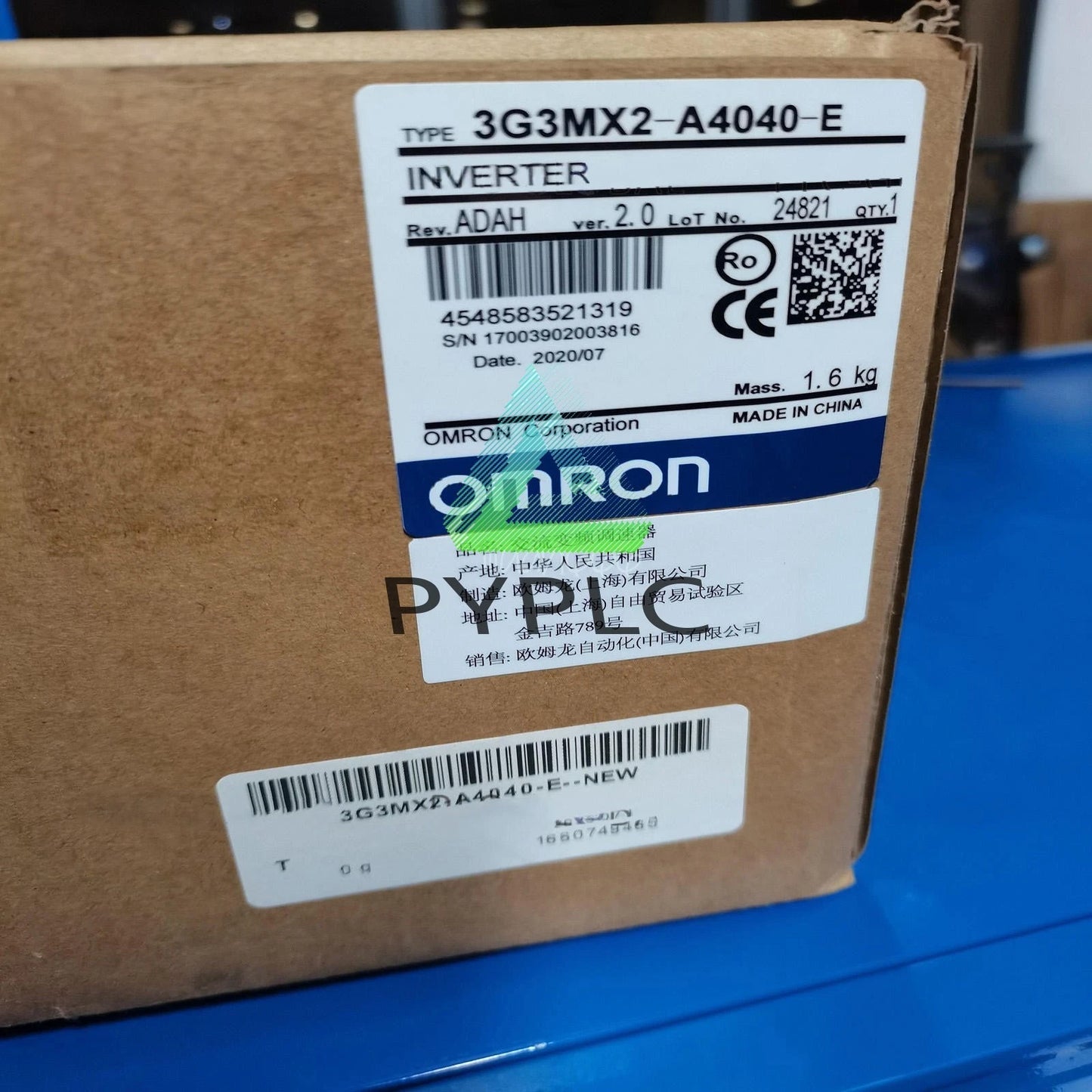 1Pcs Omron 3G3MX2-A4040-E