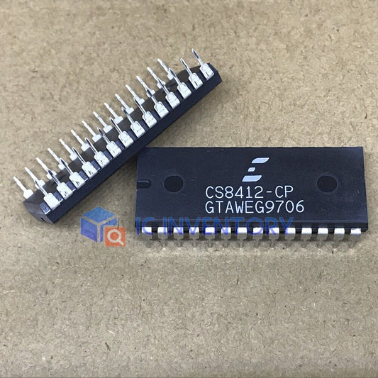1PCS CHIRUS LOGIC DIP-28 CS8412CP Audio Interface Receiver - CIRRUS LOGIC