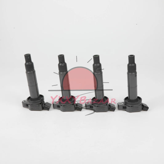 4PCS DENSO 90919-02244 673-1307 Ignition Coils For 2001-2008 Rav4 2.4L L4