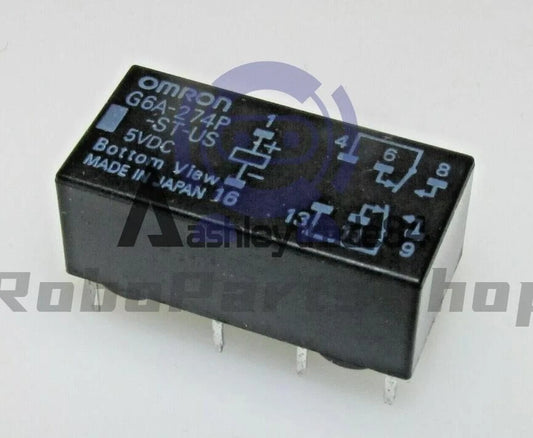 5pcs Omron G6A-274P-ST-US-5VDC Power Relay G6A-274P-ST-US 5VDC