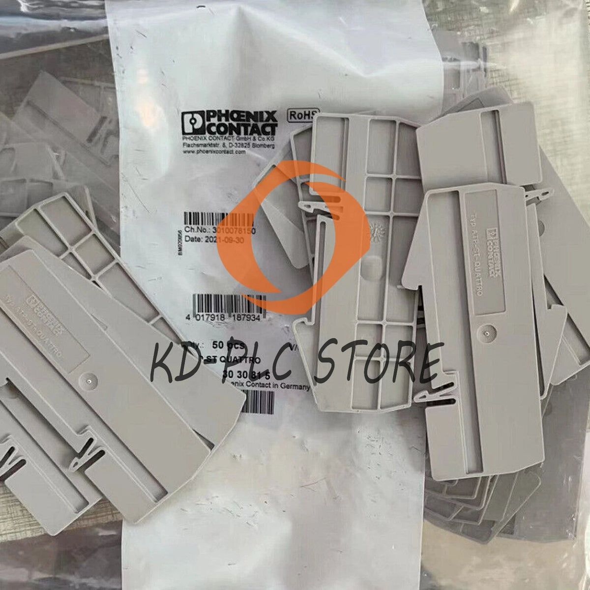 50PCS/BAG Phoenix Contact ATP-ST 3030815 Terminal Block Cover