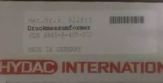HDA 4845-A-400-000 Pressure Sensors - HYDAC