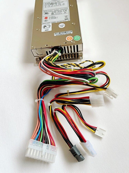 Used EMACS P1U-6200P 200W Industrial Computer Equipment AT Power Supply - EMACS