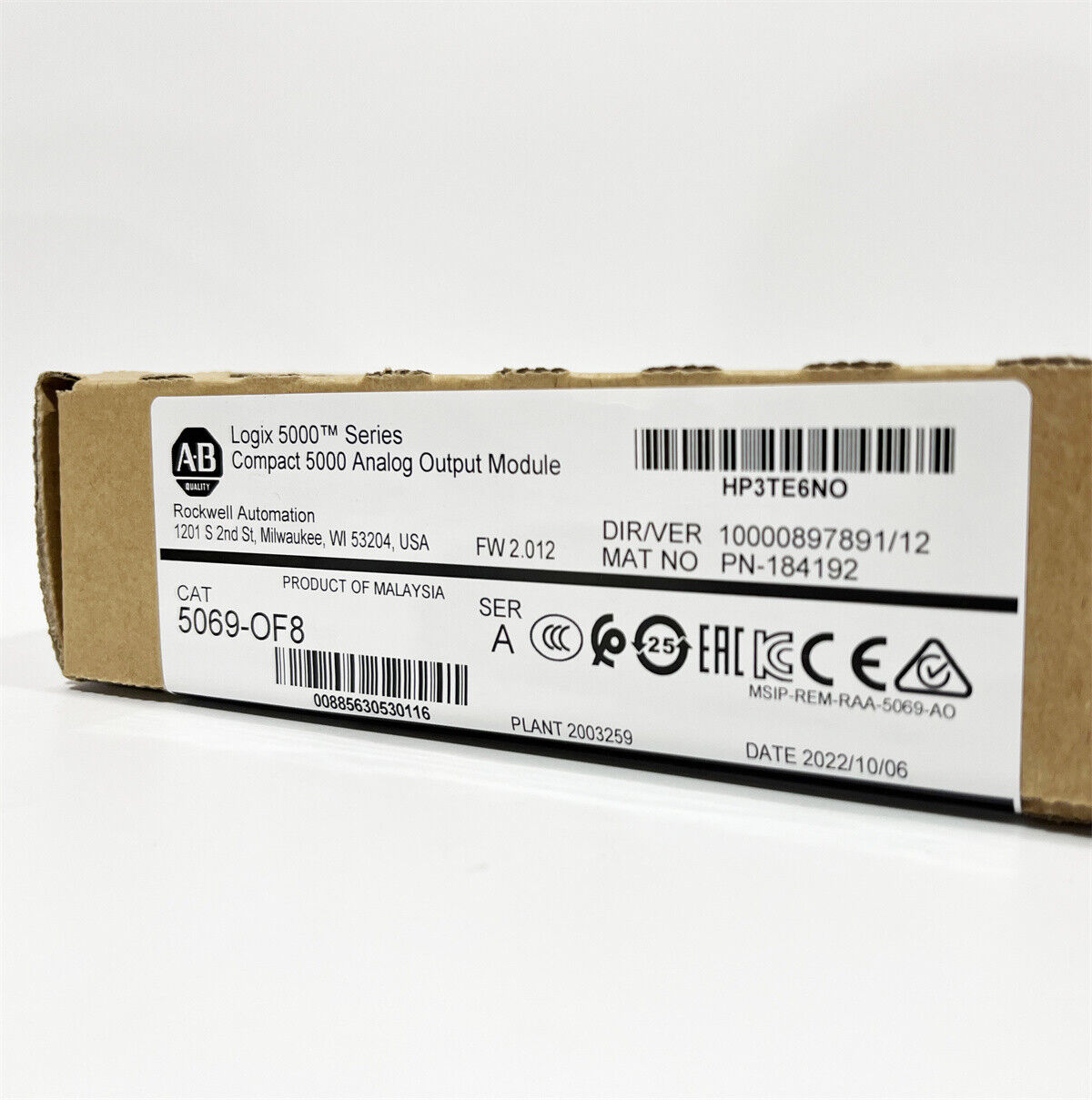 5069-OF8 Compact Logix Output Module - LOGIX