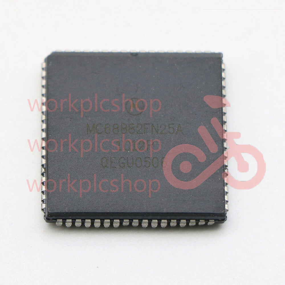 5PCS Motorola MC68882FN25A MC68882FN HCMOS Floating-Point Corprocessor IC