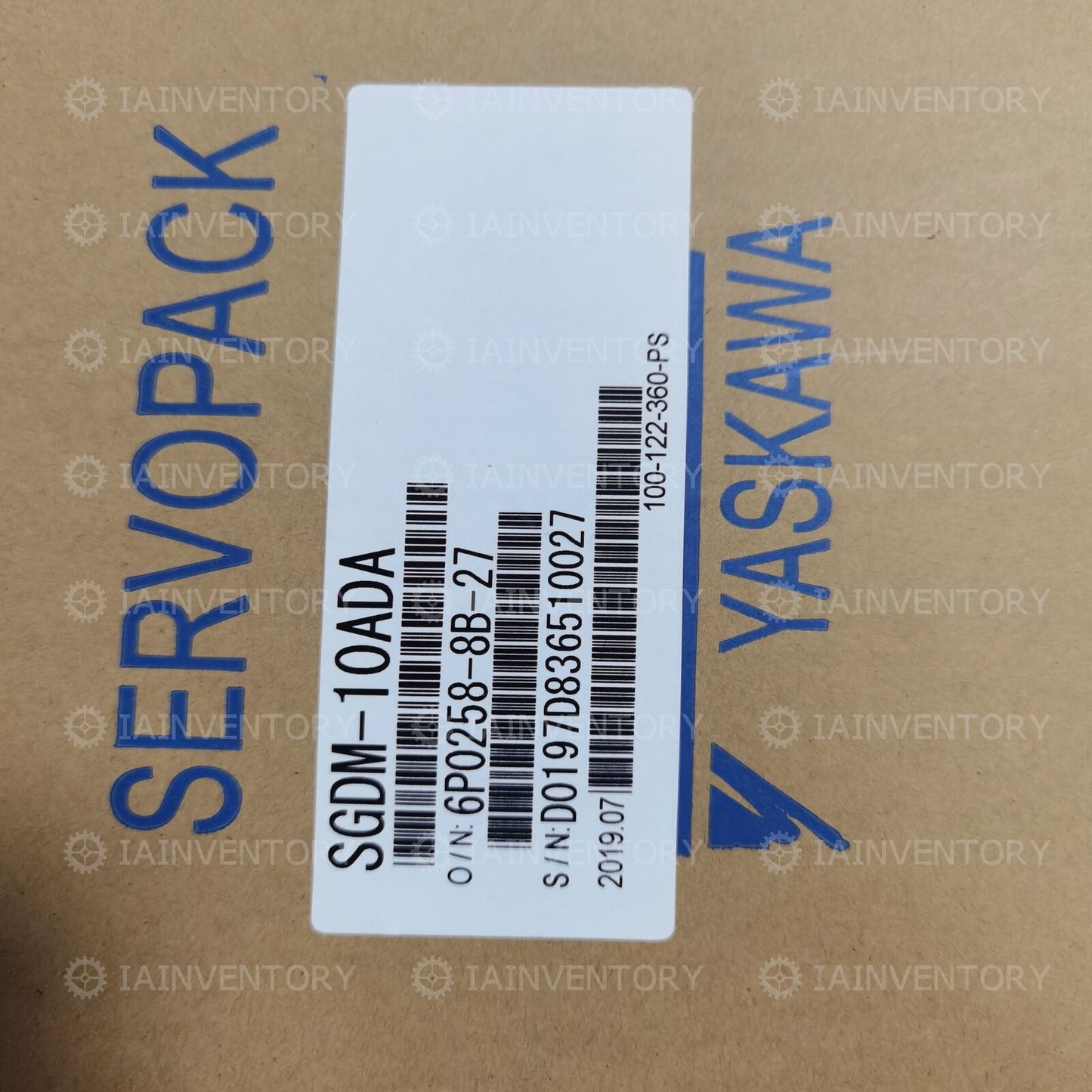 YASKAWA SGDM-10ADA-V Servo Motor 1PC In Box - YASKAWA