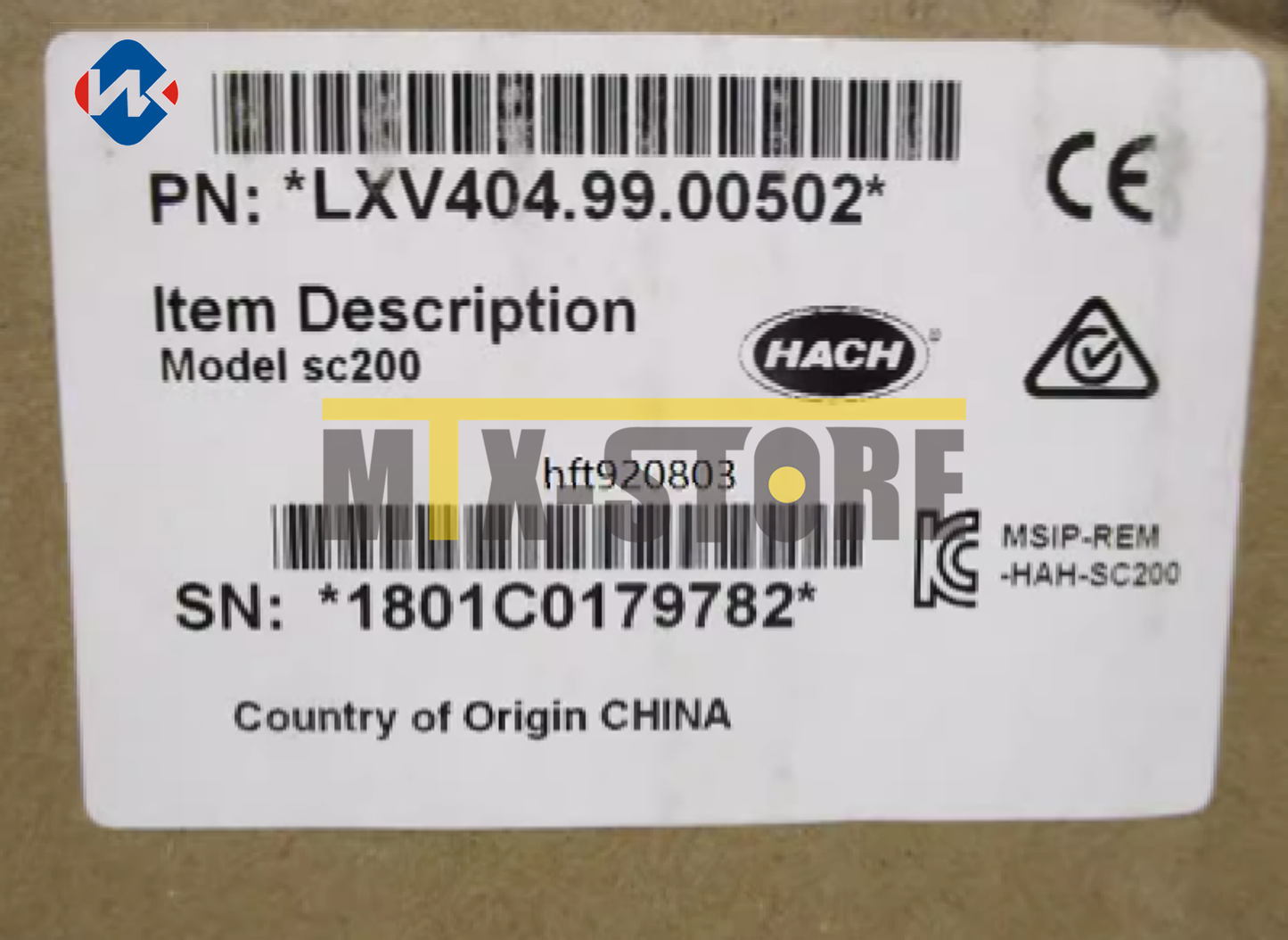new 1PCS HACH LXV404.99.00502 HACH SC200. - HACH