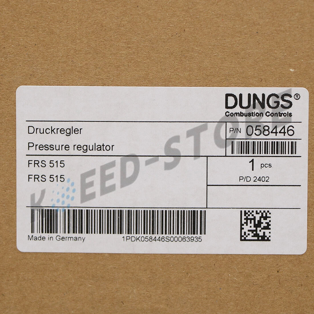 Dungs FRS515 FRS 515 Pressure regulator For Gas Burner (1Pcs) /RS