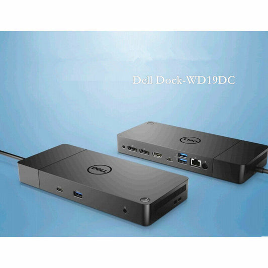 new DELL WD19DC USB3.0 Type-C to Serial Docking Station HDMI DP USB-C 240W - KOEED
