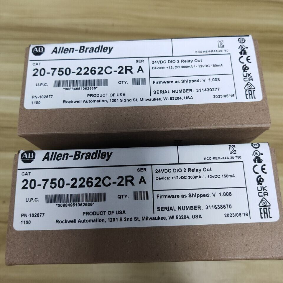 Allen-Bradley 24V DC IO Option Module 20-750-2262C-2R Replacement - ALLEN-BRADLEY