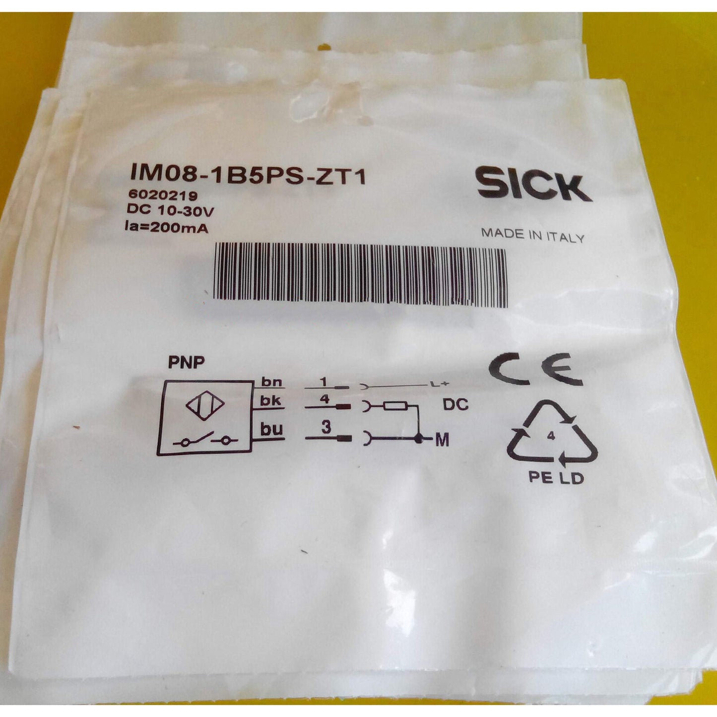 Proximity Switch Fast IM08-1B5PS-ZT1 - SICK