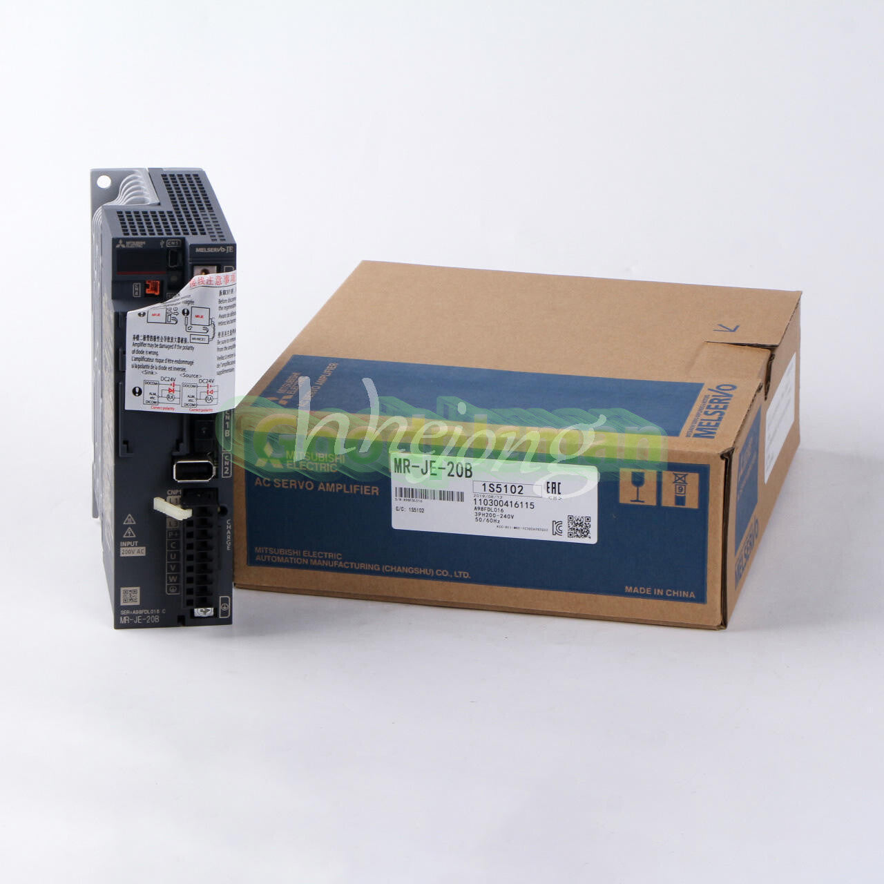 1PCS MITSUBISHI SERVO DRIVE MR-JE-20B
