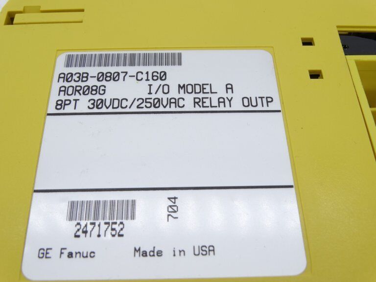 FANUC A03B-0807-C160 PLC Module - FANUC