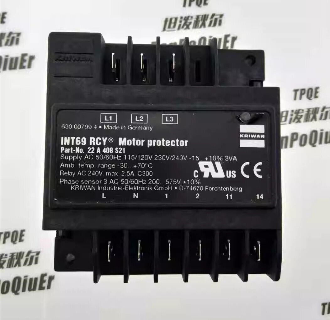 new 1pc KRIWAN INT69 RCY 22A 408 S21 protection module - KRIWAN