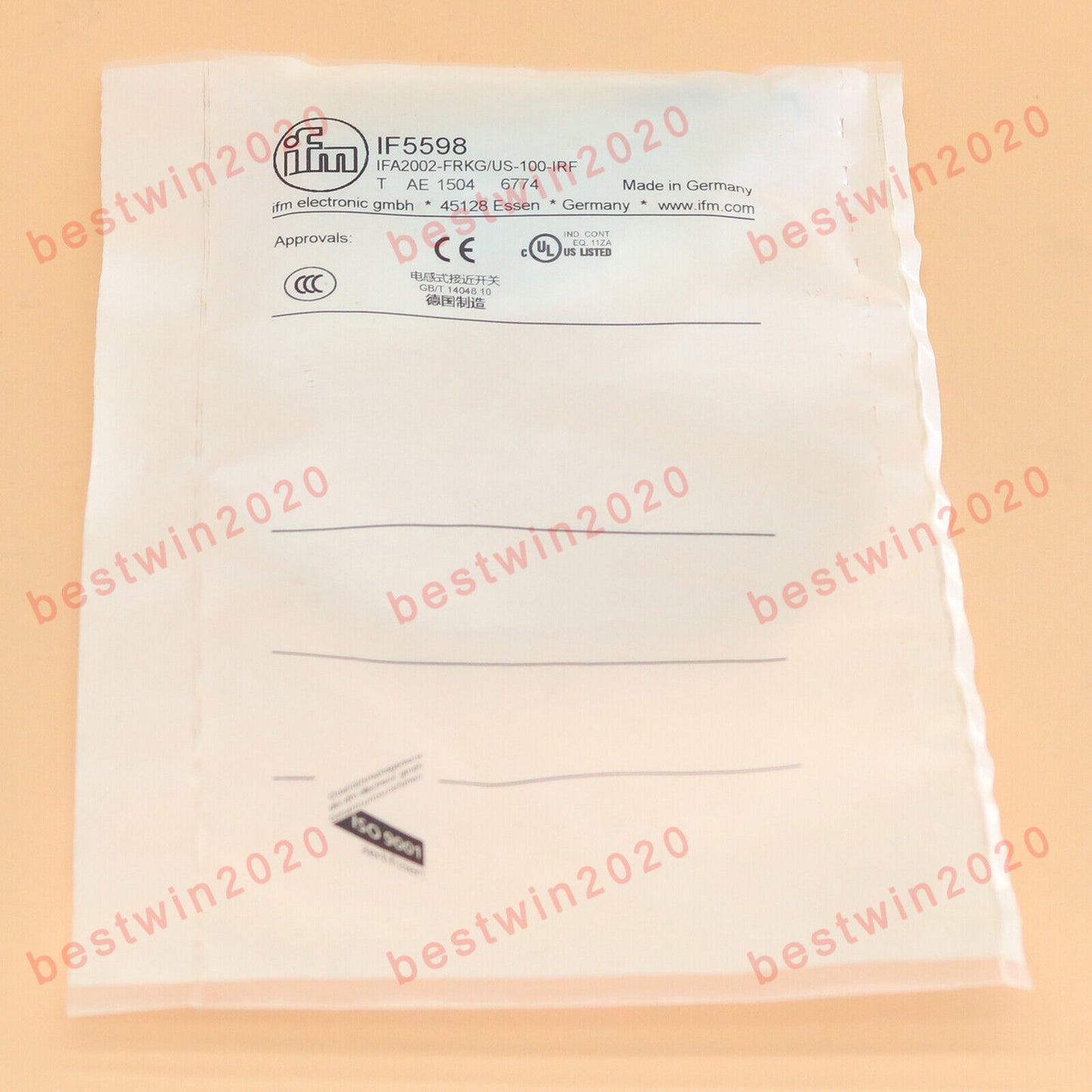 new For IFM IF5598 Inductive Sensor - IFM