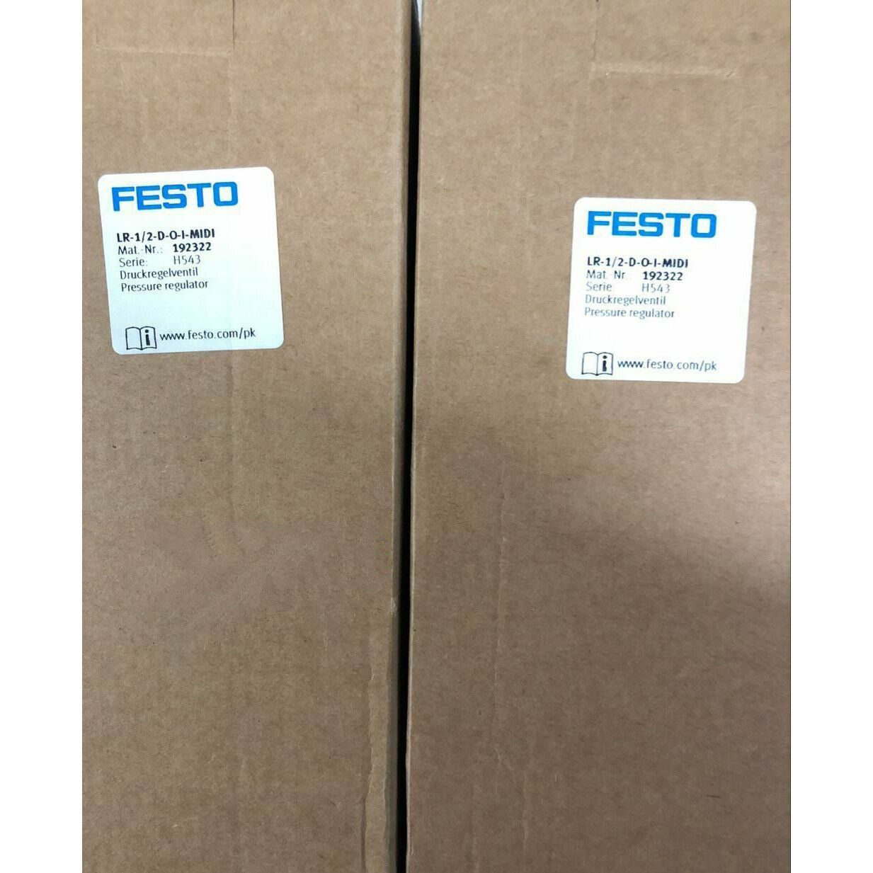 FESTO Pressure Regulator LR-1/2-D-O-I-MIDI - FESTO