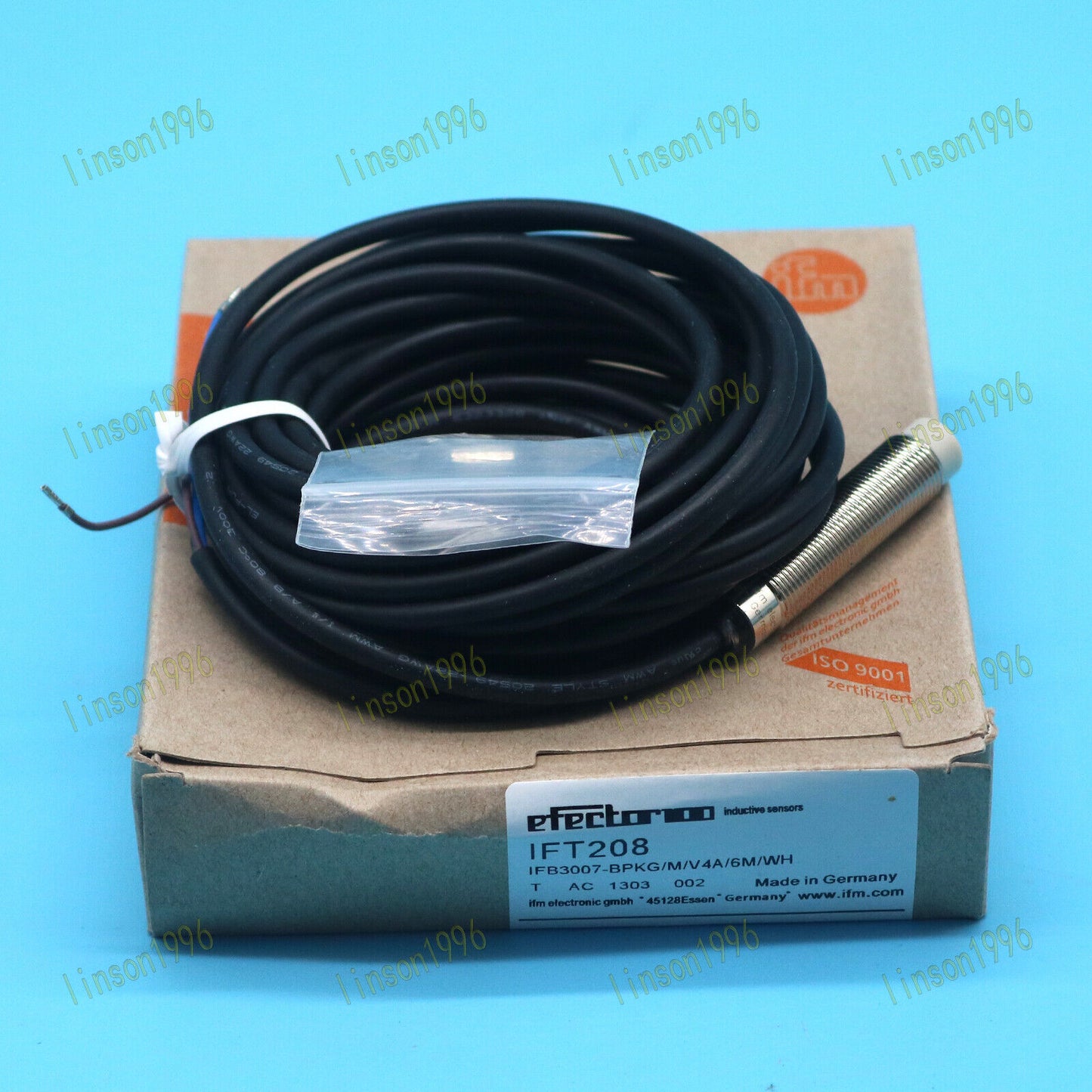 New 1-Unit IFT208 IFM Proximity Switch Sensor with Quality Assurance - IFM