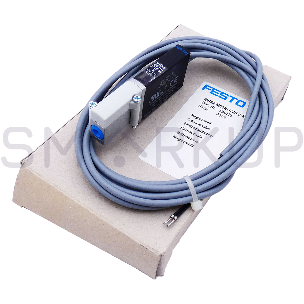 new In Box FESTO MHA2-MS1H-3/2G-2-K 196121 Solenoid Valve