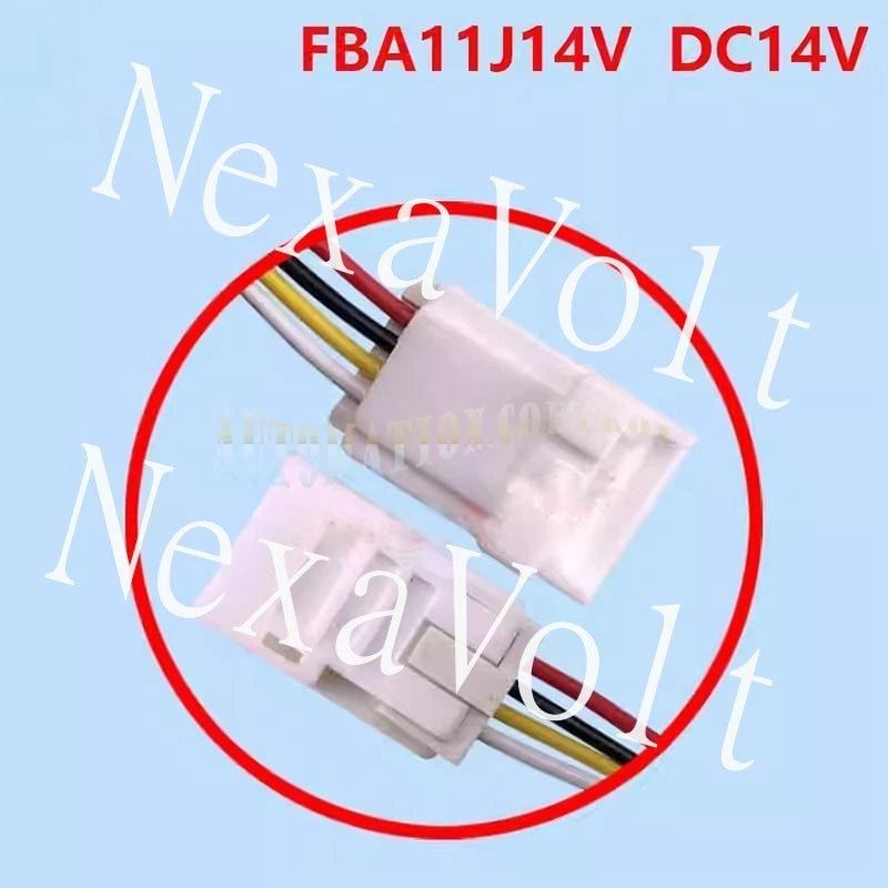 for Panasonic Refrigerator Cooling Fan FBA11J14V DC14V 0.17A Silent Fan 4Pin