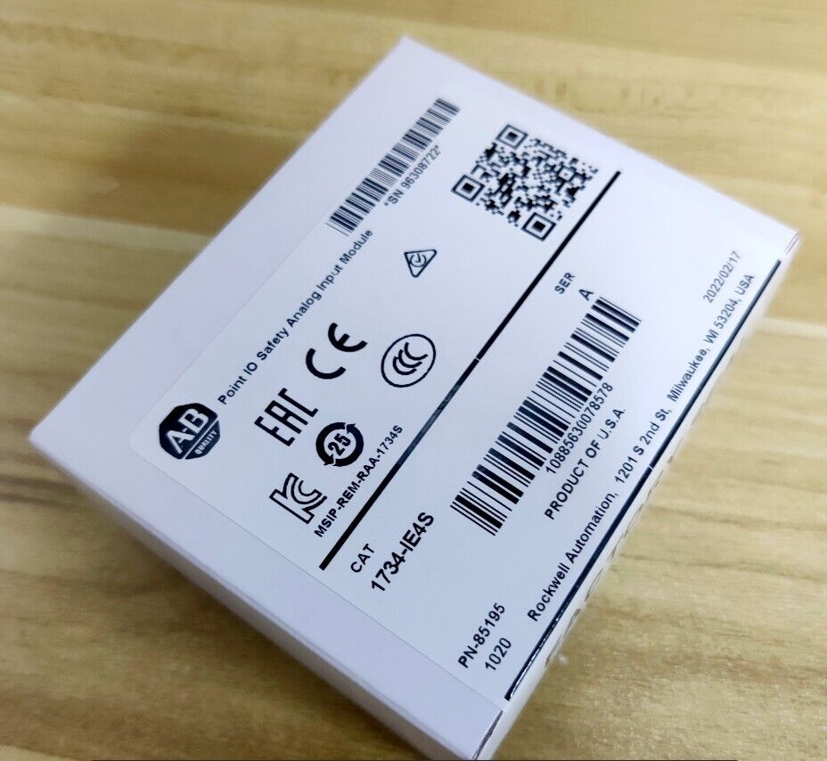 Allen-Bradley 1734IE4S Safety Input Module 1734IE4S New Sealed - ALLEN-BRADLEY