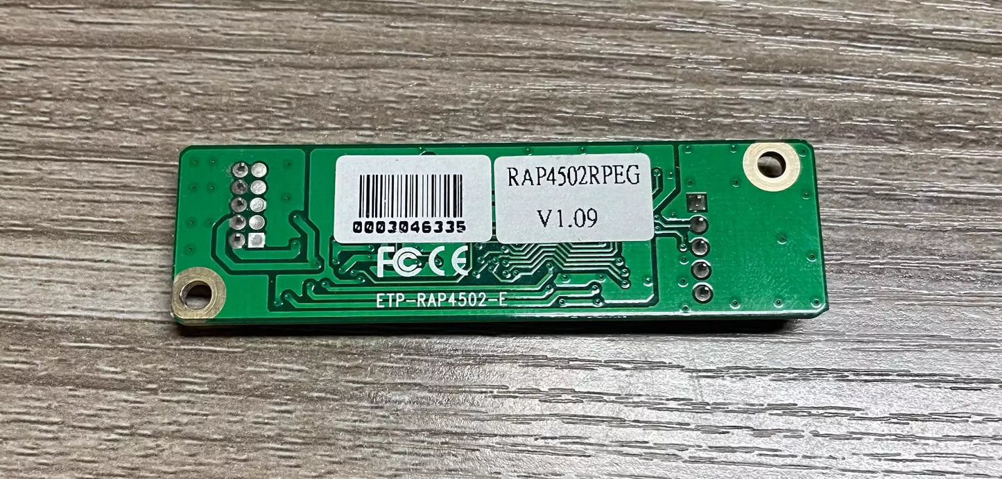 ETP-RAP4502-E Touch Control Card V1.13 RAP4502UPEG - XXXXX