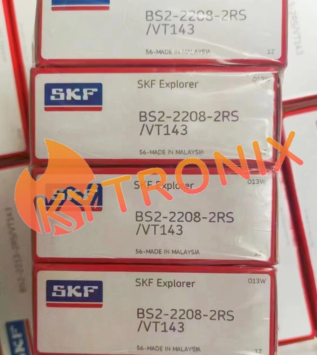 SKF BS2-2208-2RS/VT143 spherical roller bearing 1PCS