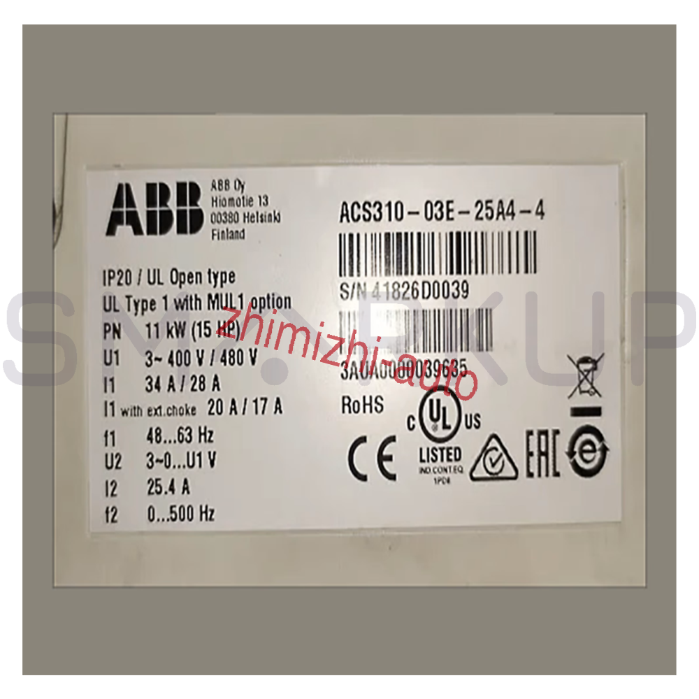 new ABB ACS310 ACS310-03E-25A4-4 Inverter Drive 380V 11KW
