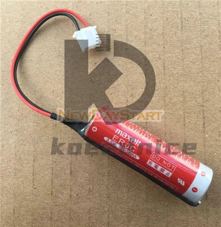 MAXELL Battery AA 3.6V 1800mAh Plug pin For ER6C F2-40BL FX2N-48M PLC