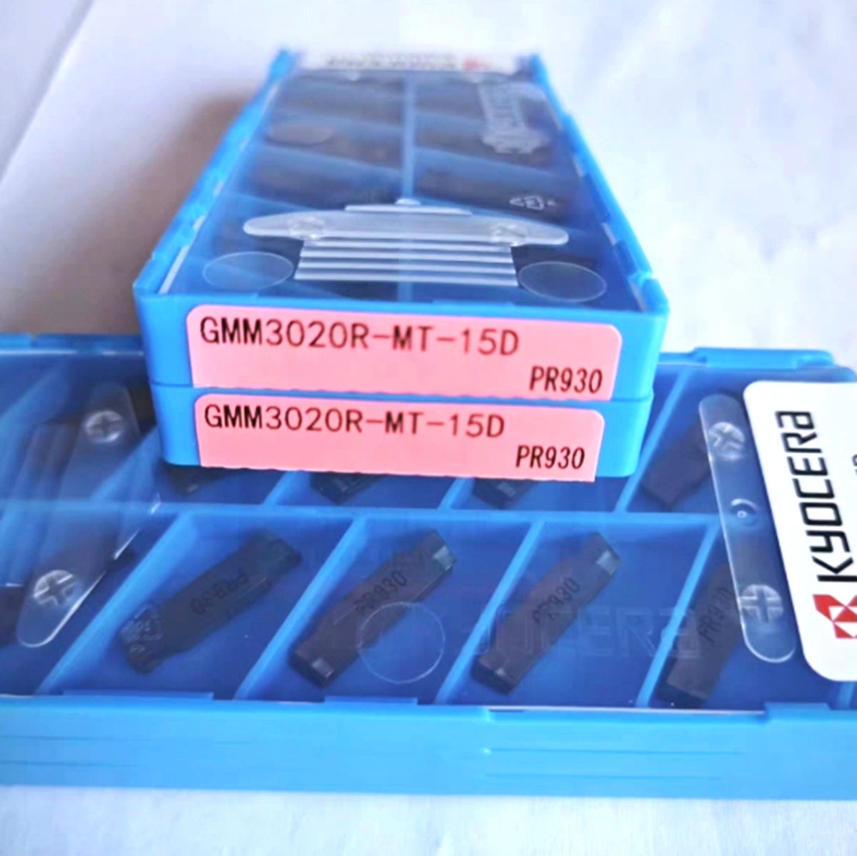 10-Piece CNC Blade Set KYOCERA GMM3020R-MT-15D PR930 CNC Blade for Professional Applications - KYOCERA