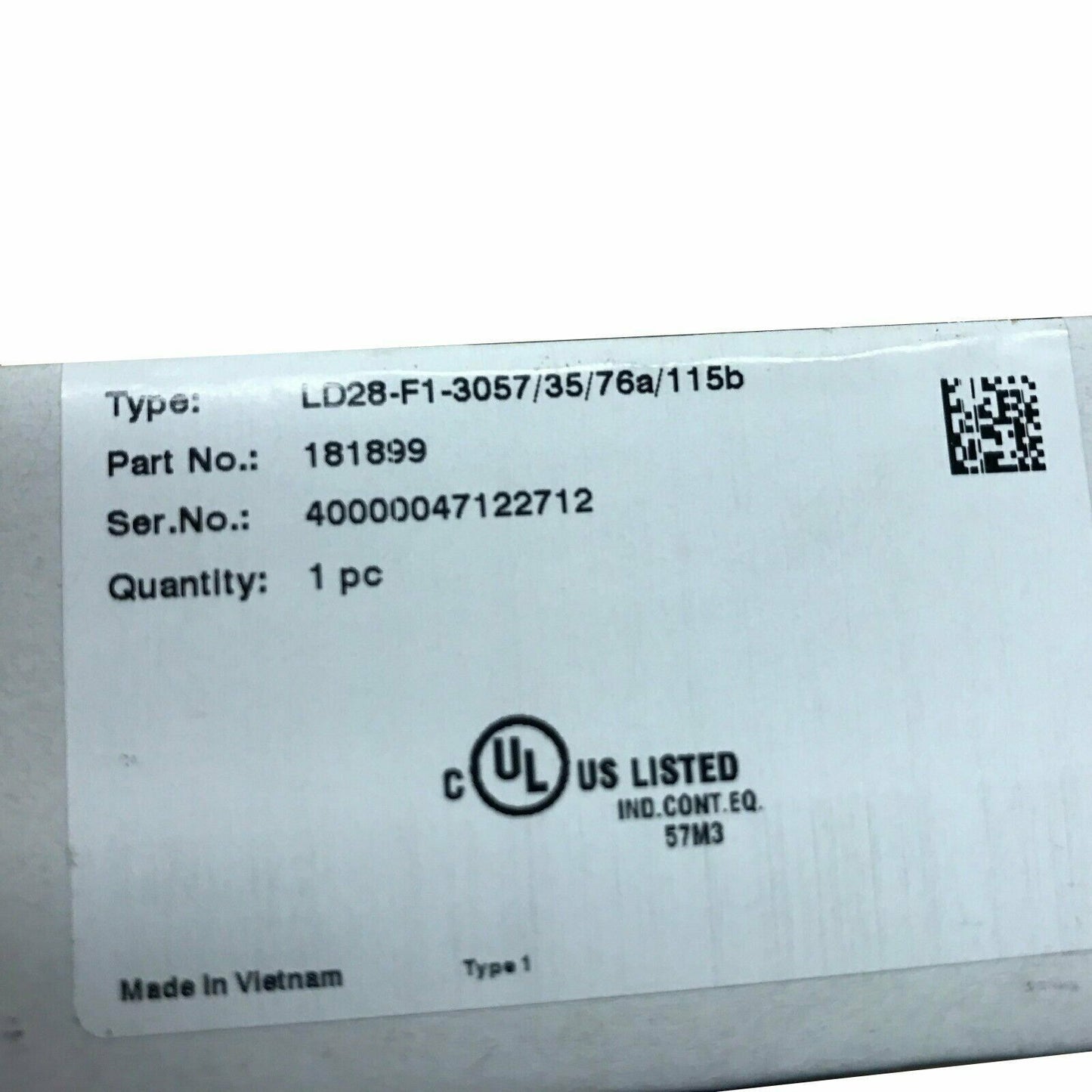 1PC PEPPERL+FUCHS LD28-F1-3057/35/76a/115B Sensor - PEPPERL+FUCHS