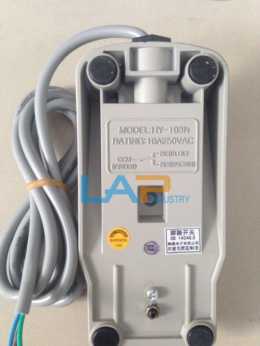 HANYOUNG NUX Foot Switch HY-103N 10A 250V - HANYOUNG NUX