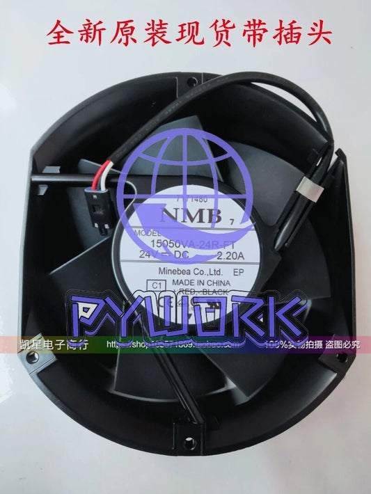 1PCS NMB Fan 15050VA-24R-FT DC 24V 2.2A 172*150*51MM 3-wire cooling Fan