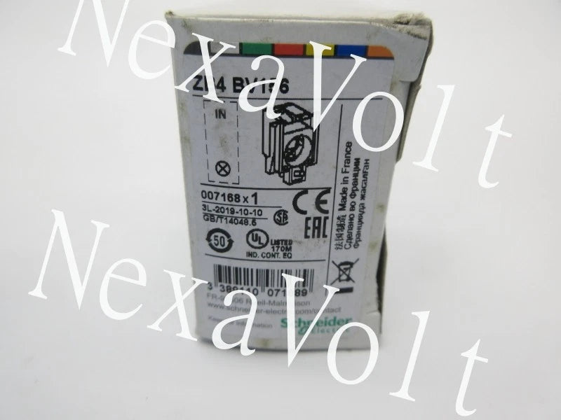 SCHNEIDER ELECTRIC ZB4BV156 NSMP