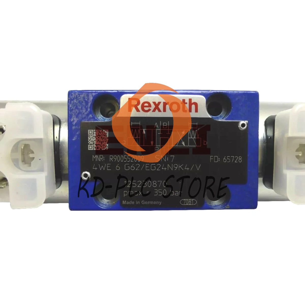 4WE 6 G6X/EG24N9K4/V R900552009 Bosch Rexroth Solenoid Valve 4WE6G62/EG24N9K4/V