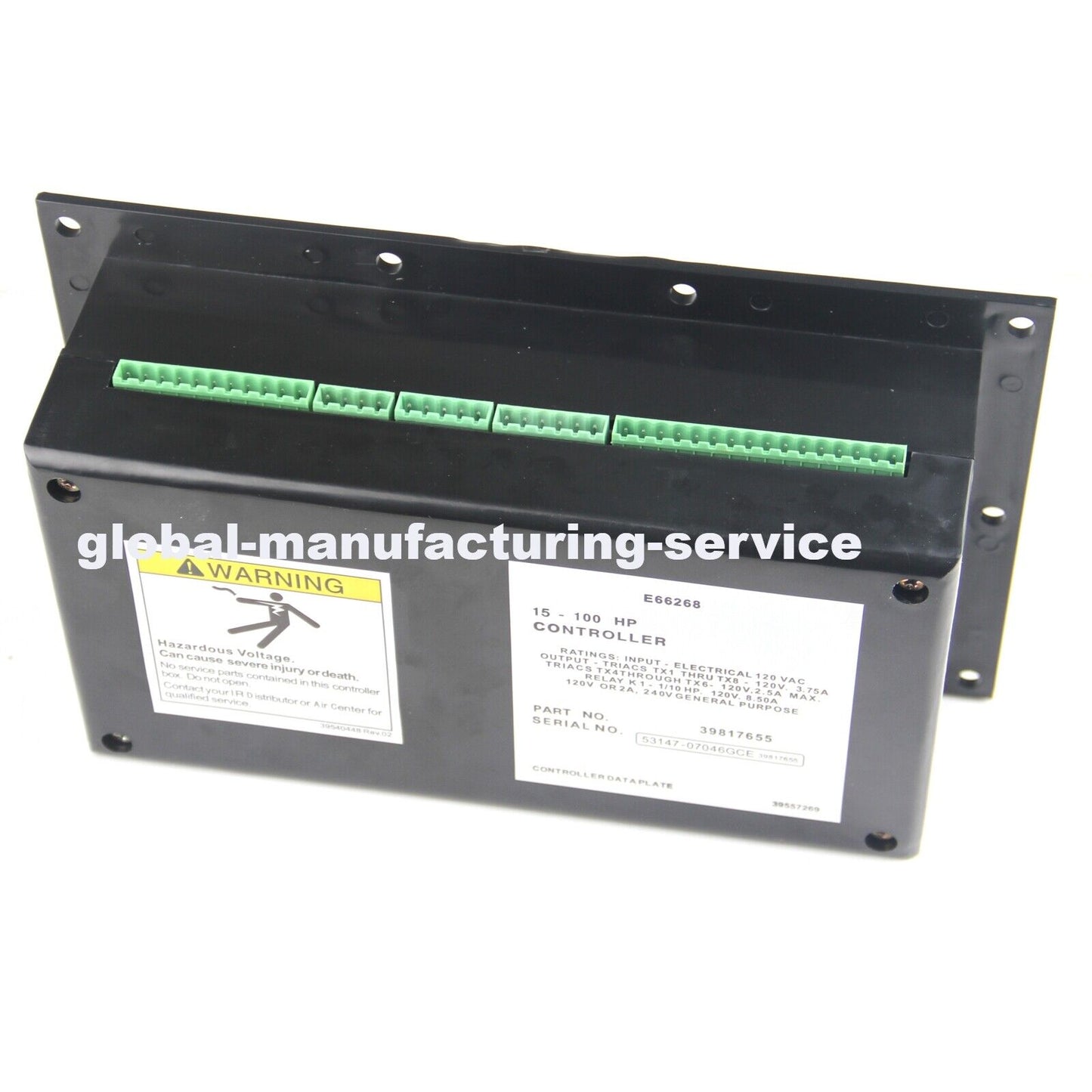 INGERSOLL RAND SSR15-100HP 120VAC 3.75A UNMP Controller - INGERSOLL RAND