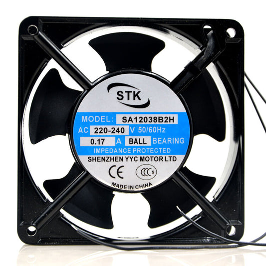 1pcs STK SA12038B2H 12038 220v0.17A 12cm Silent large air volume fan