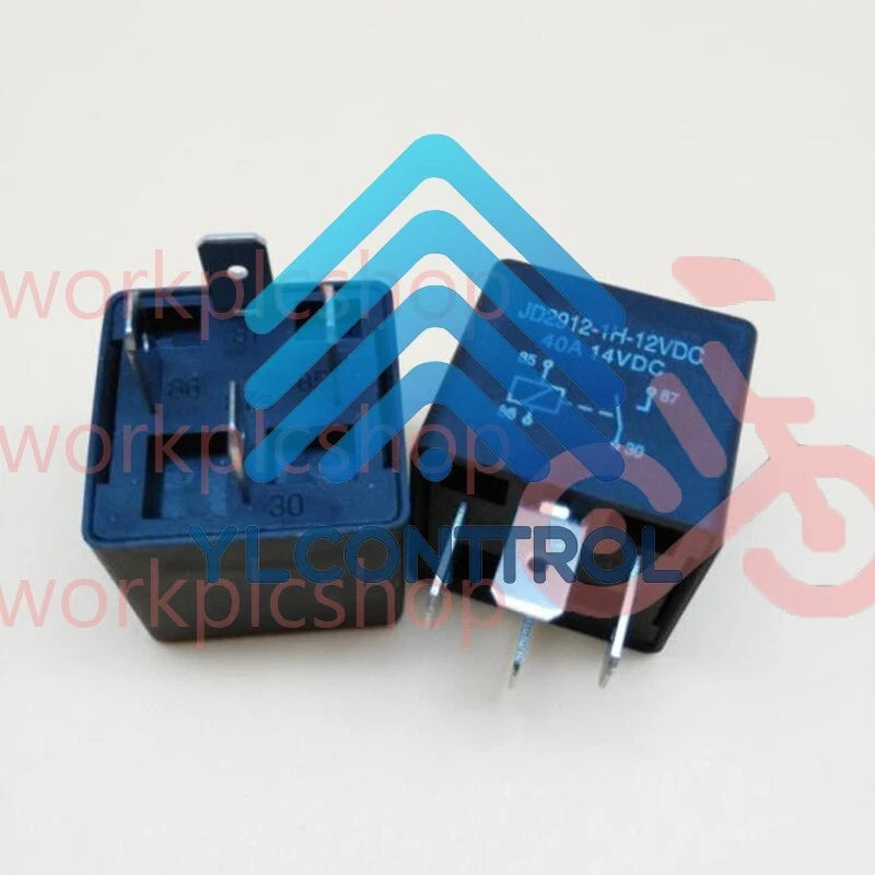 10Pcs JD2912-1H-12VDC Power Relay 4Pins 80A 14VDC