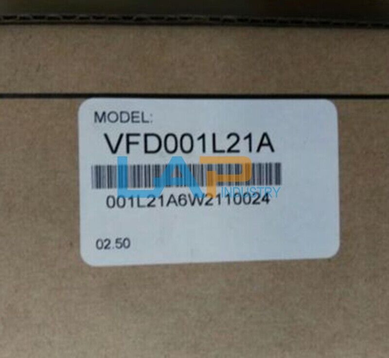 Delta VFD001L21A Inverter 0.1KW 220V - 1 Piece - DELTA