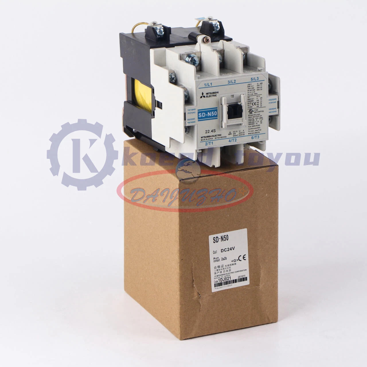 1Pcs Mitsubishi SD-N50 SDN50 Contactor 24VDC
