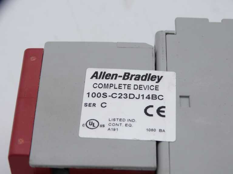 A. Allen Bradley 100S-C23DJ14BC Series C Contactor 230V AC 60Hz 500A - A. ALLEN BRADLEY