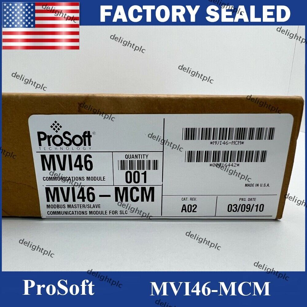 1PC Prosoft PLC Interface Module MVI46-MCM New - PROSOFT