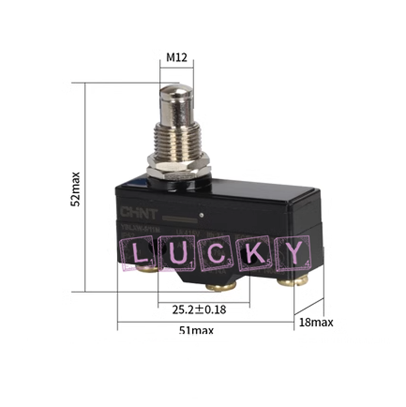 New 5-Piece Micro Travel Switch for CHNT YBLXW-5/11M - CHNT