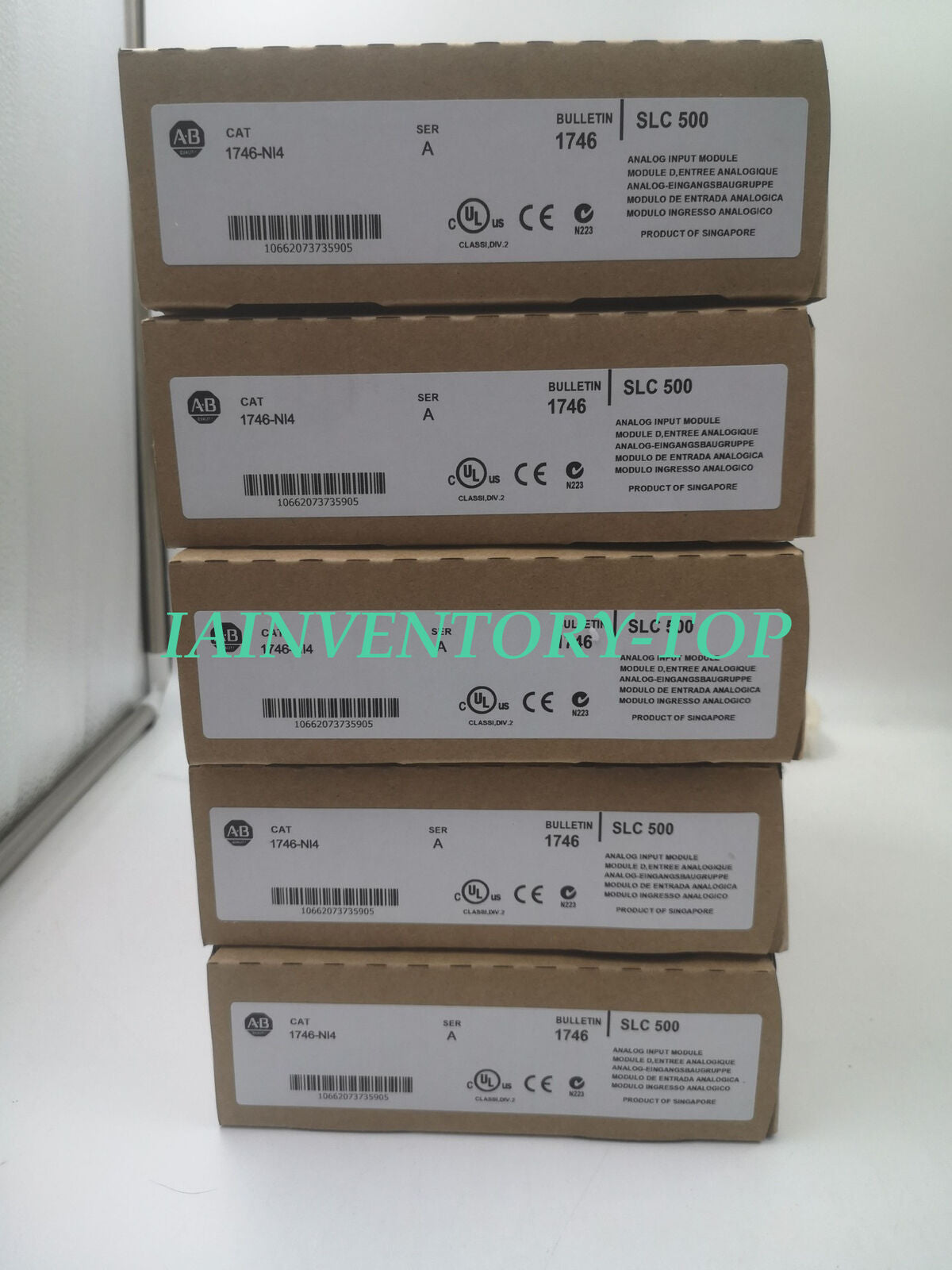 Allen-Bradley 1746-NI4 SER A Analog Input Module SLC 500 - ALLEN-BRADLEY