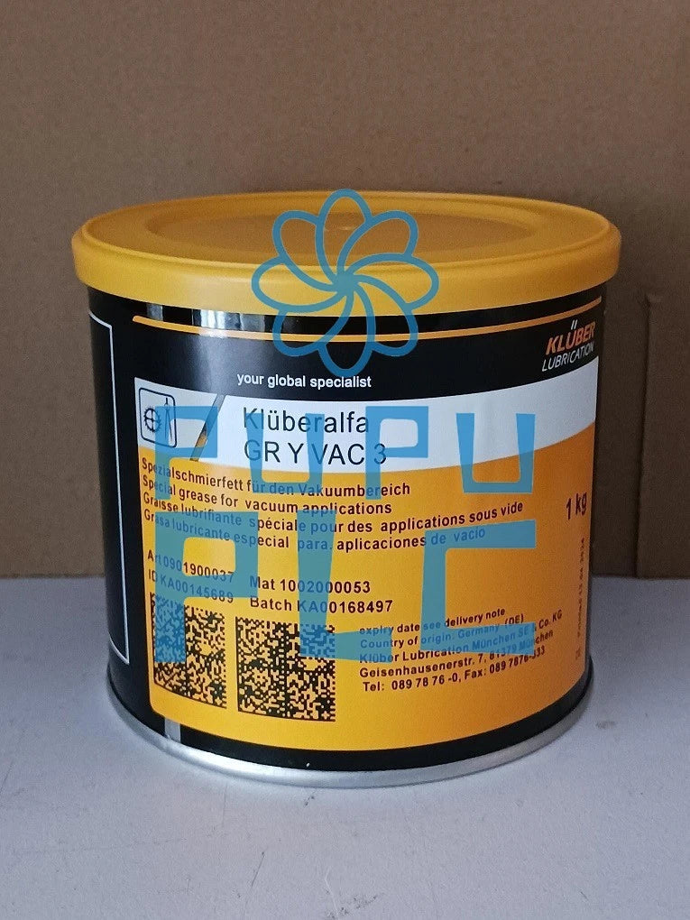 KLUBER Lubrication Kluberalfa GR Y VAC 3 1kg ( 35.3 OZ) free ship